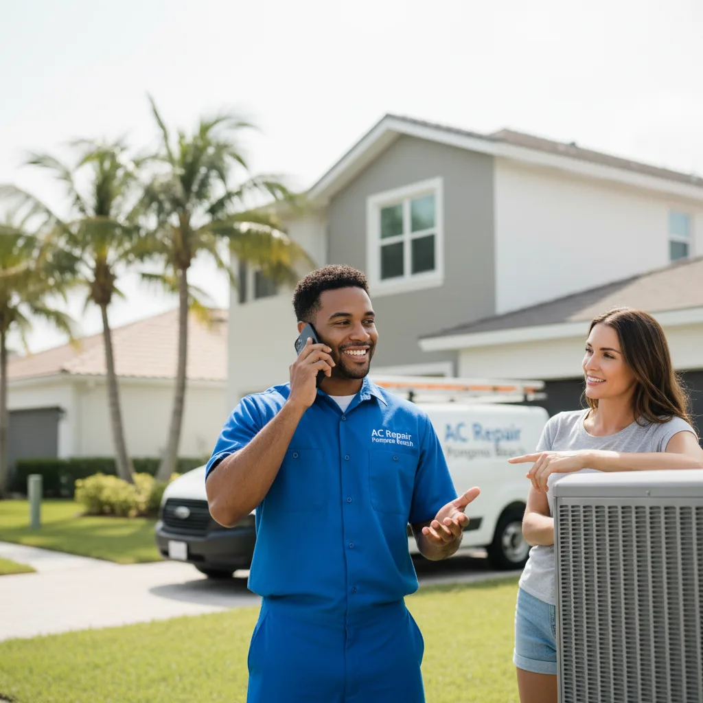 AC Repair Pompano Beach customer support in Manchaca